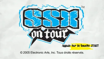 SSX On Tour (EU) screen shot title